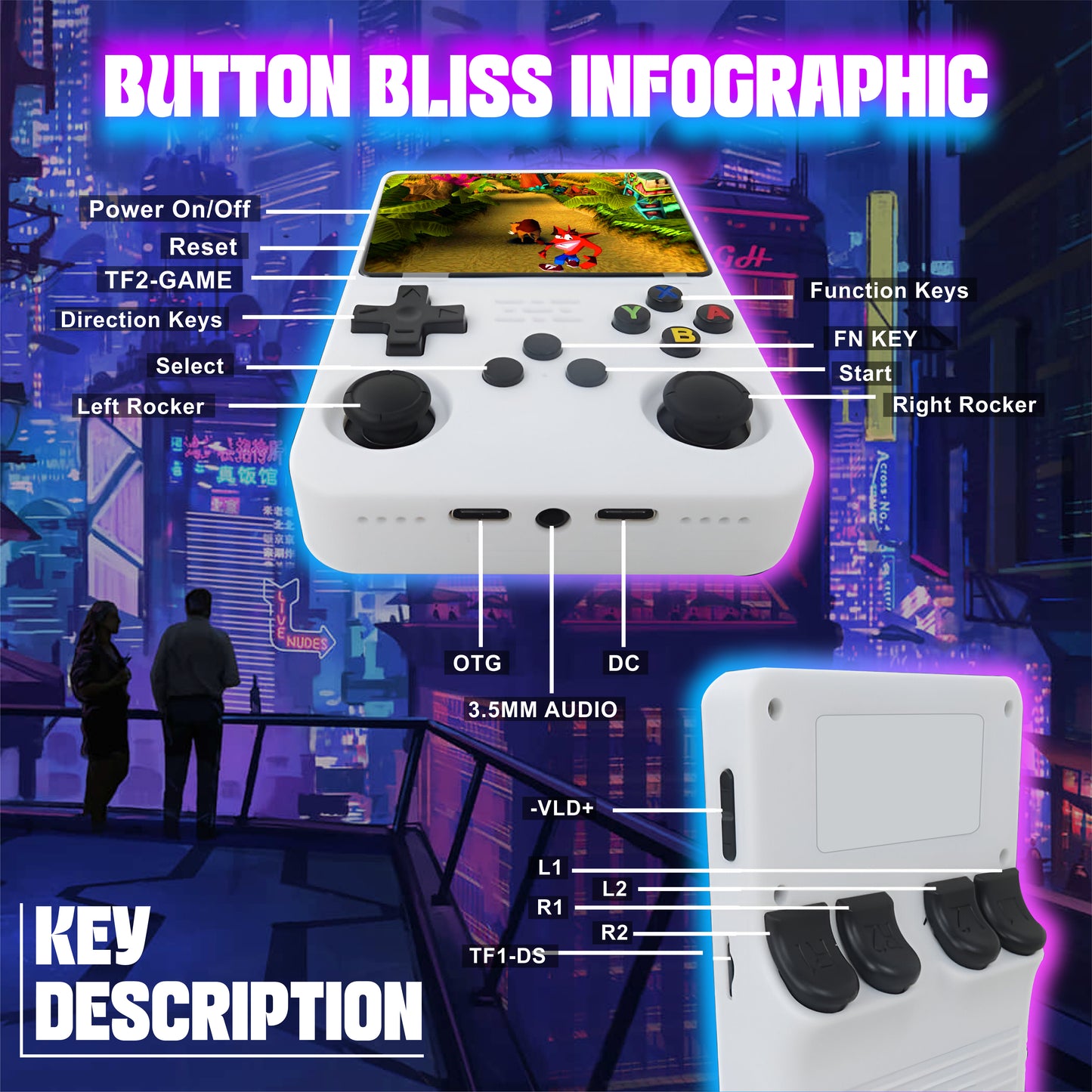 Portable Retro Gaming Console
