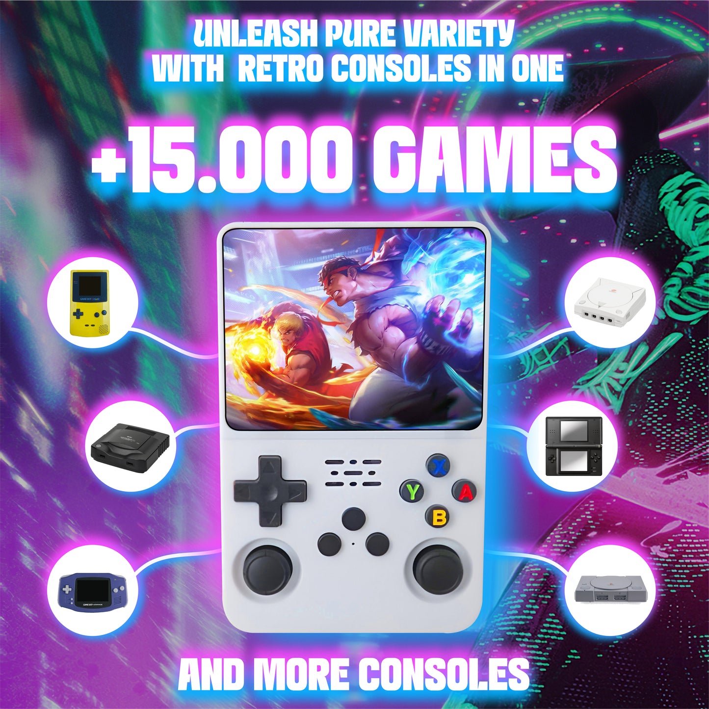 Portable Retro Gaming Console